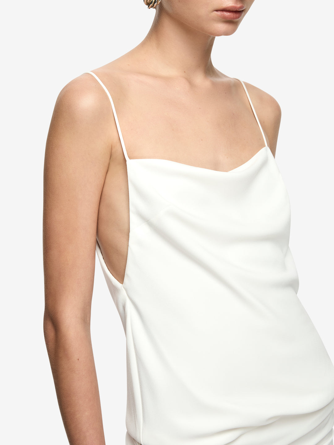 NERINA BLOUSON MAXI DRESS - IVORY