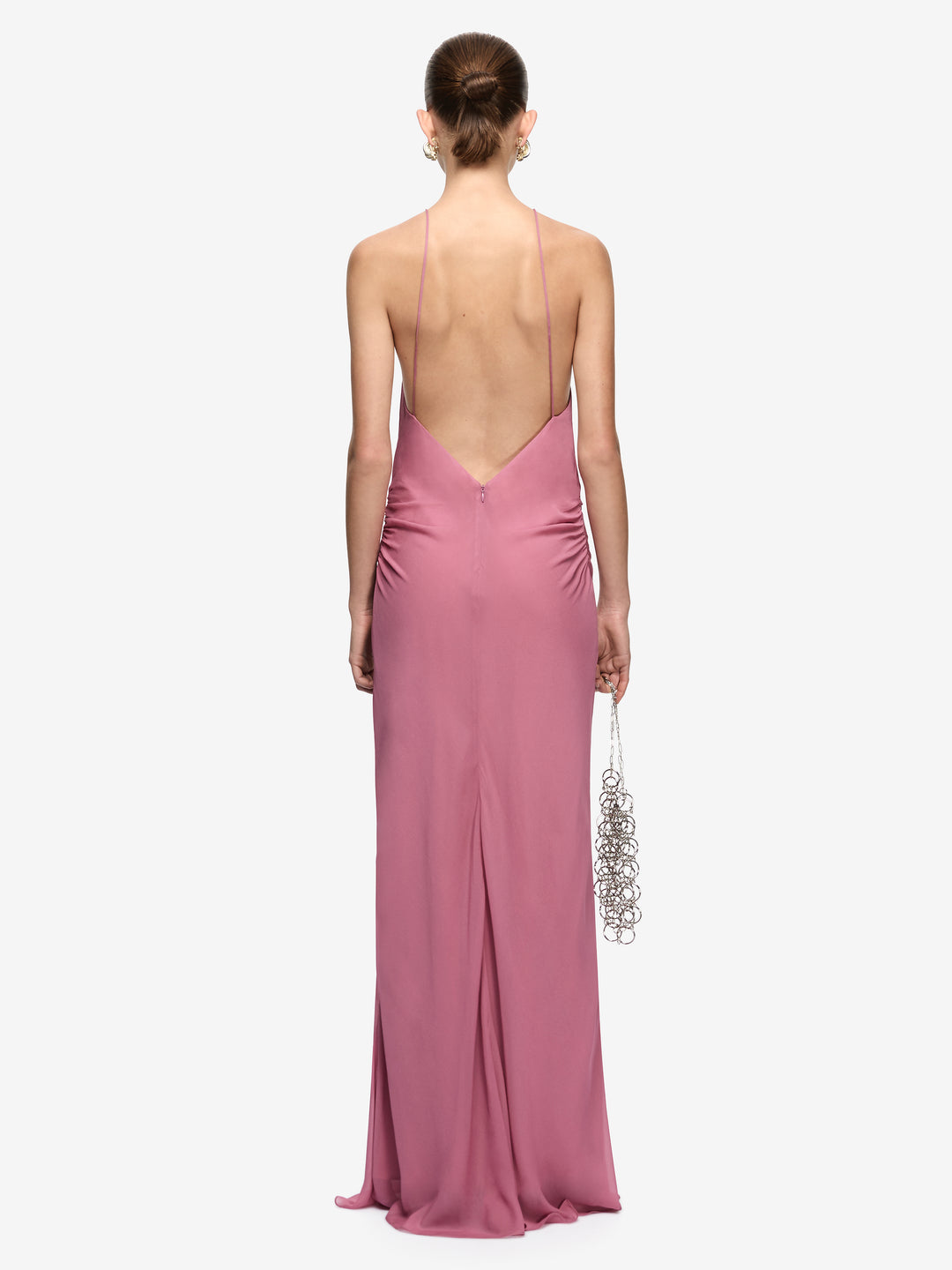 CELIA KEYHOLE MAXI DRESS - ORCHID PINK