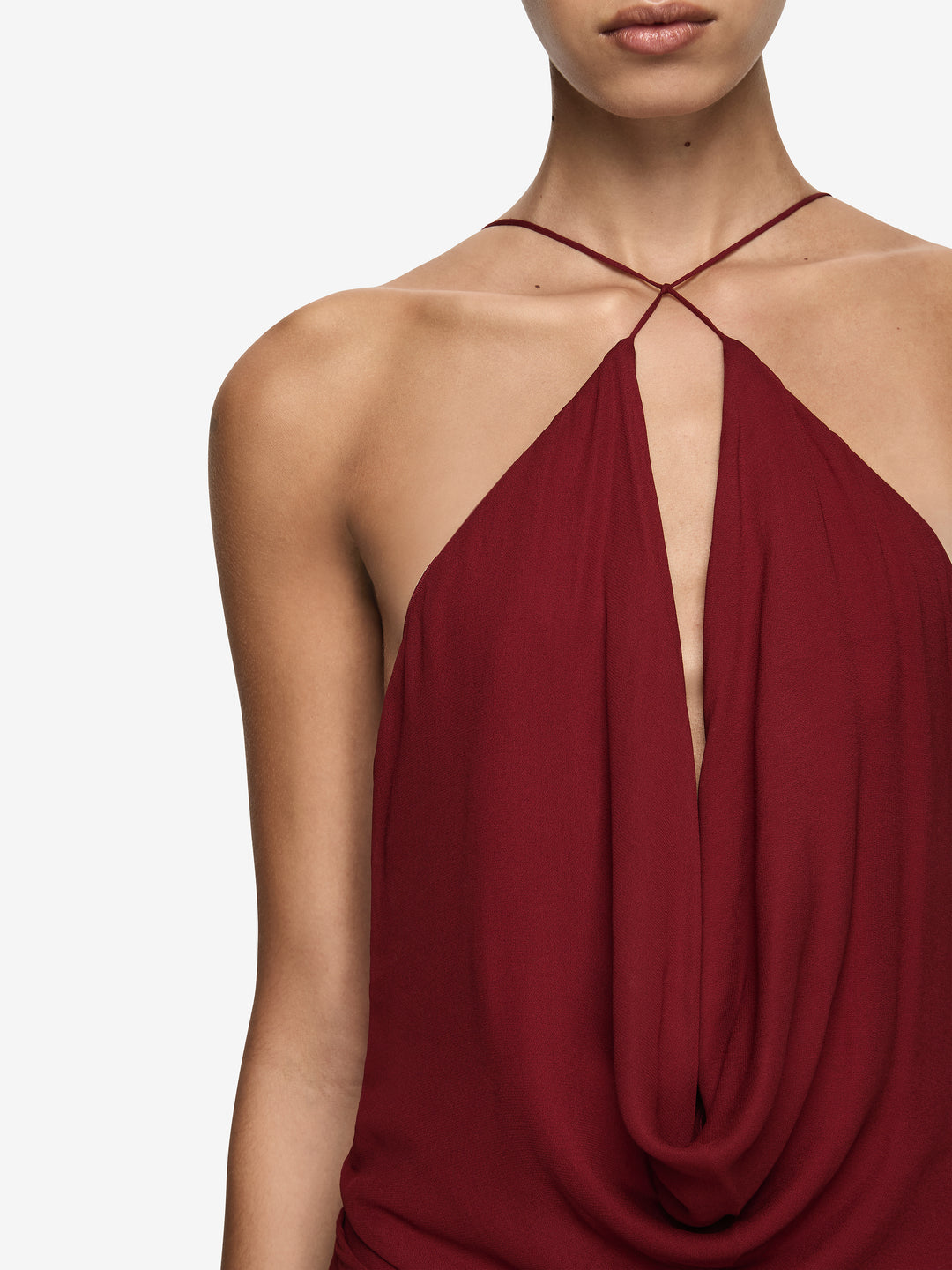 CELIA KEYHOLE MAXI DRESS - ROSETTE