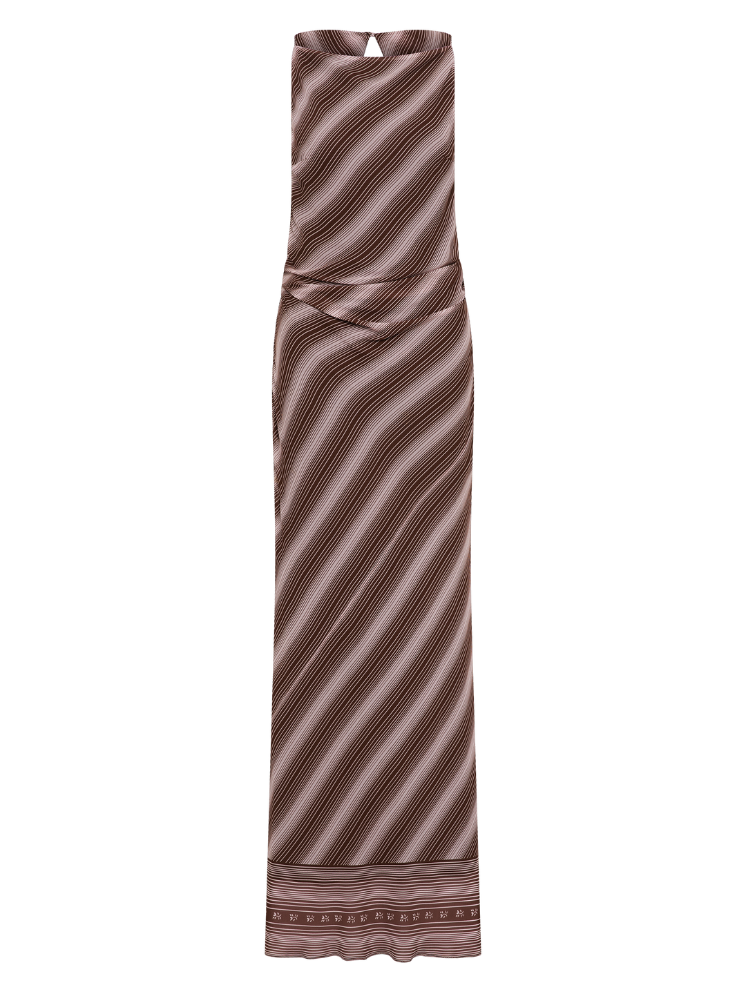 EVELY MAXI DRESS - GEO SCARF PRINT