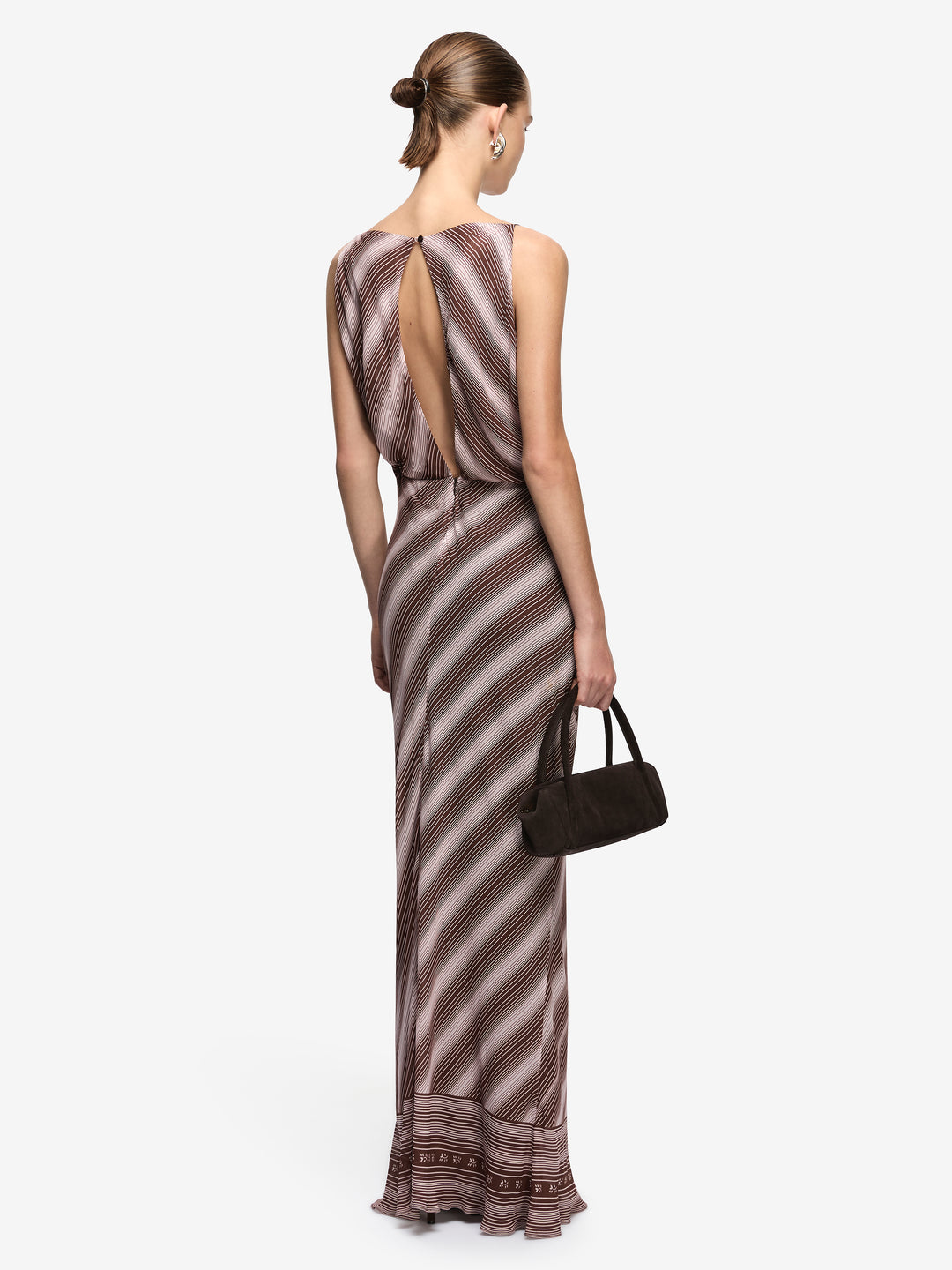 EVELY MAXI DRESS - GEO SCARF PRINT