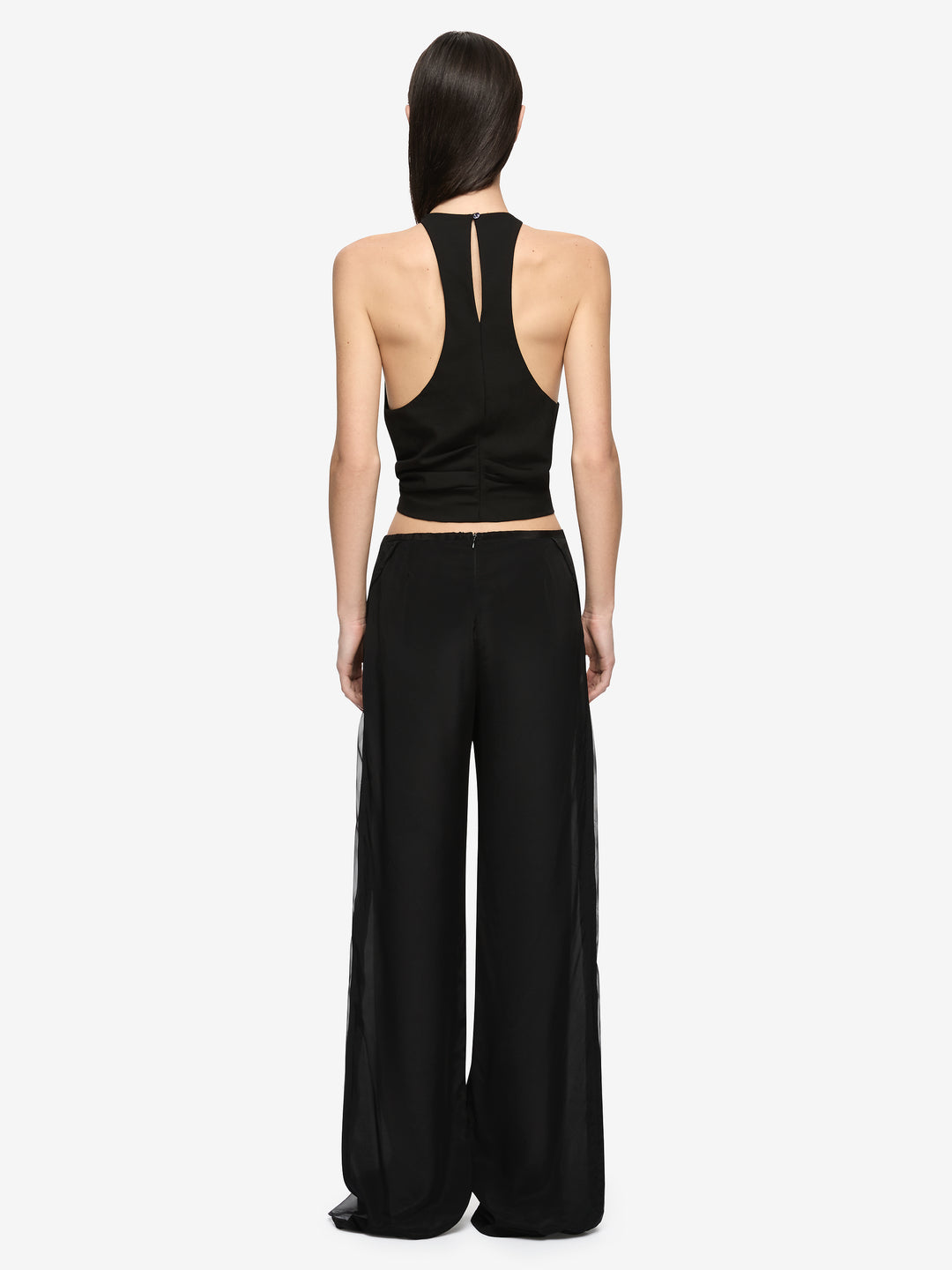 XADA CONTRAST PANT - BLACK