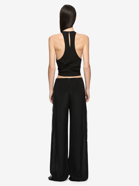 XADA CONTRAST PANT - BLACK