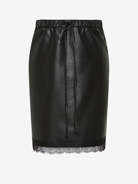 SAPHIRA MIDI SKIRT - BLACK