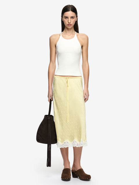 AZURI RACER BACK TOP - WHITE