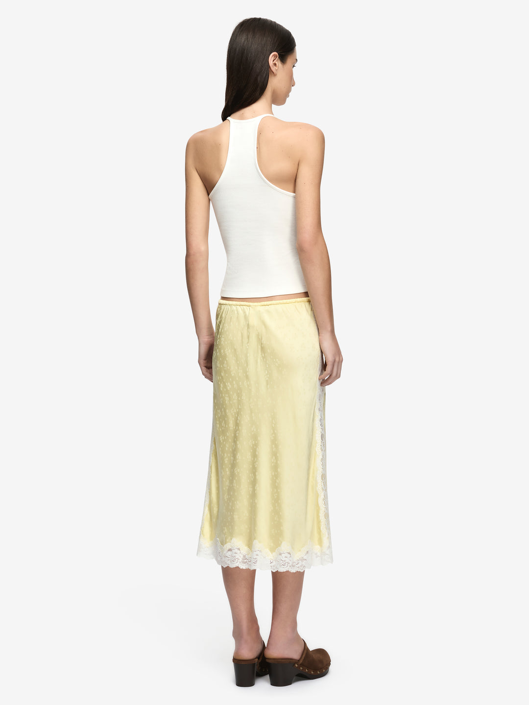 AZURI RACER BACK TOP - WHITE