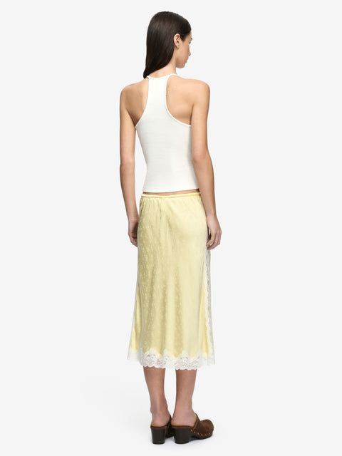 AZURI RACER BACK TOP - WHITE