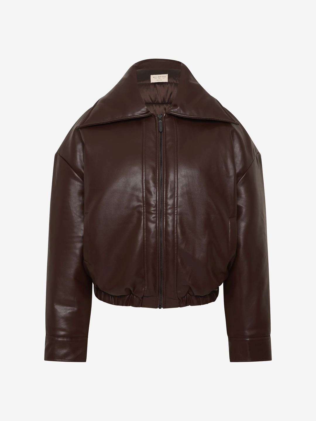 DENA OVERSIZED JACKET - DARK CHOCOLATE