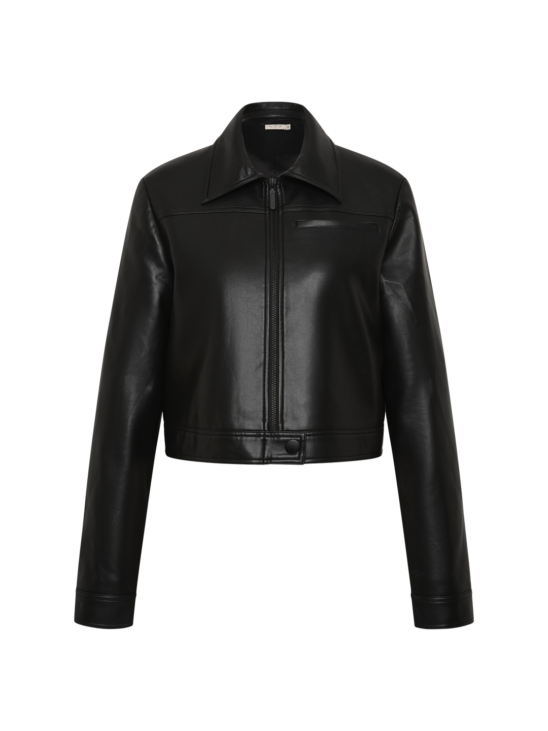 SAPHIRA CROPPED JACKET - BLACK