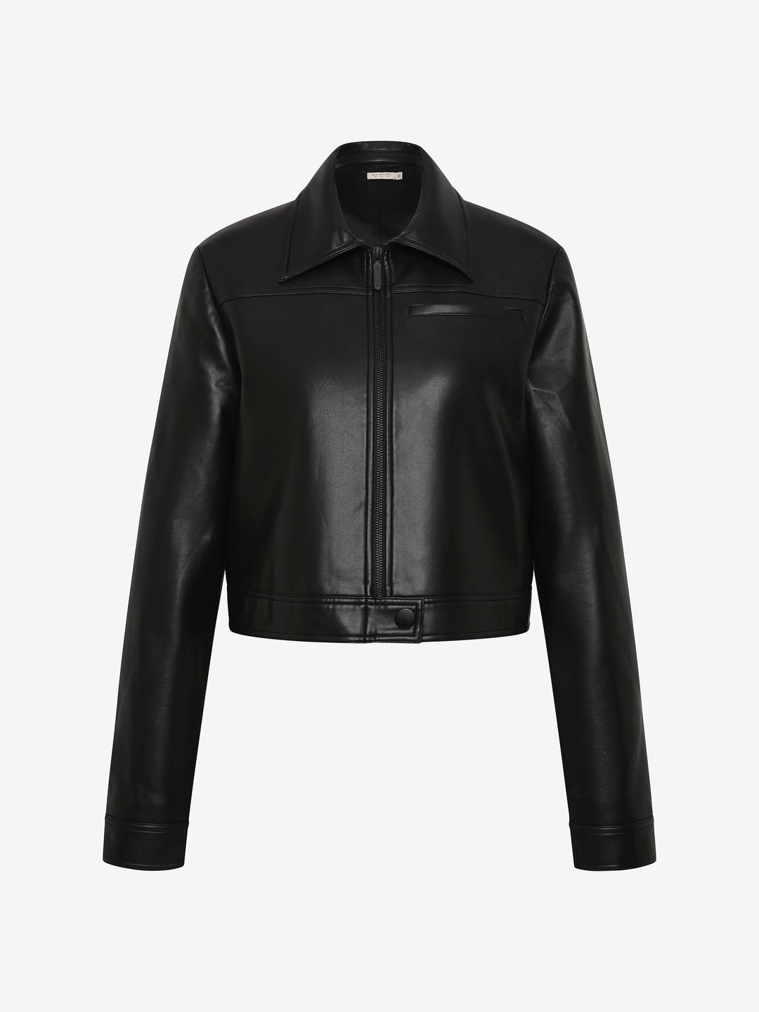 SAPHIRA CROPPED JACKET - BLACK