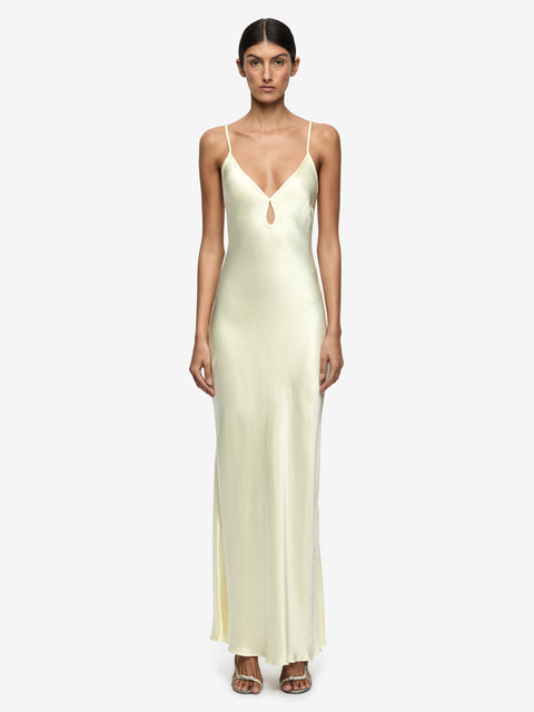 CEDAR CITY MAXI DRESS - ICE YELLOW