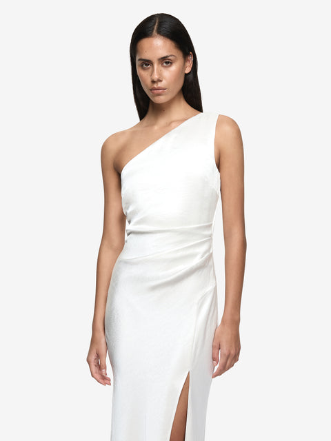 THE DREAMER ASYM DRESS - IVORY