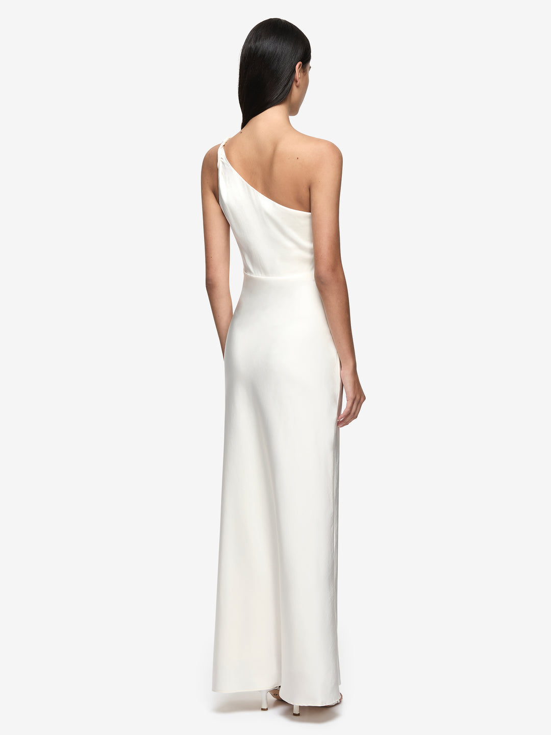 LUNETTA ASYM DRESS - CREAM