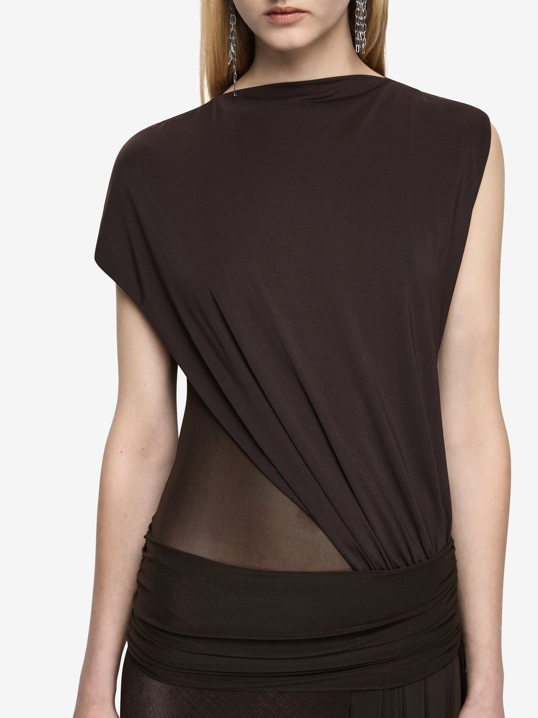 IDRAS MAXI DRESS - DARK CHOC/ESPRESSO