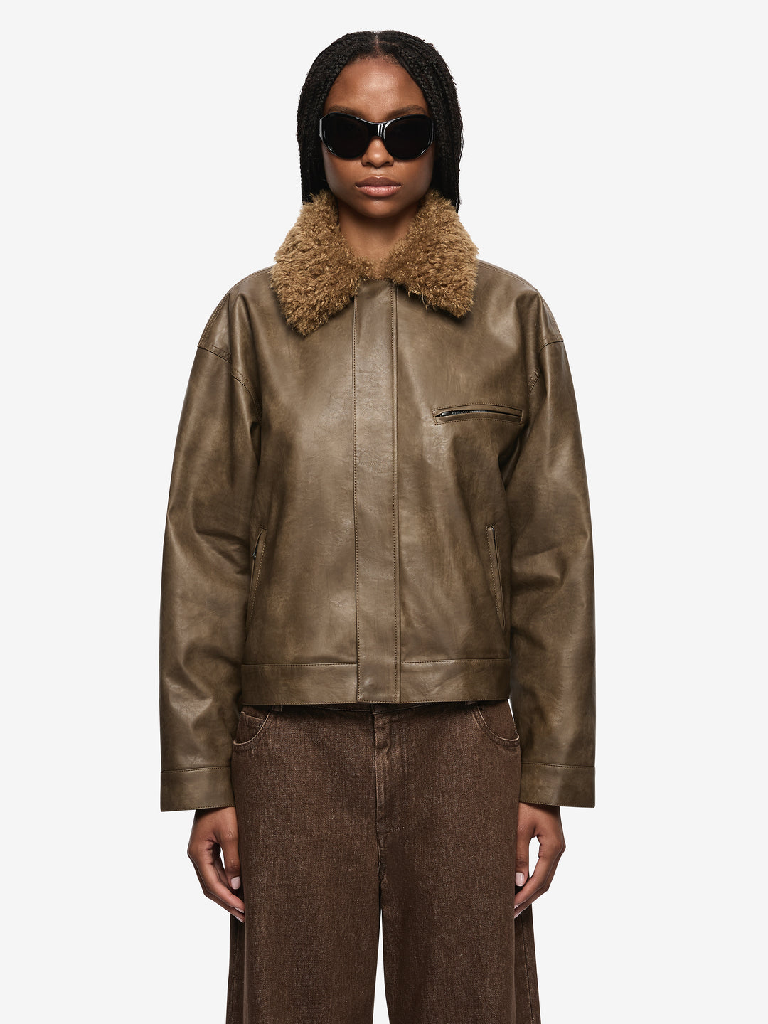 DAWSON BOMBER - OLIVE