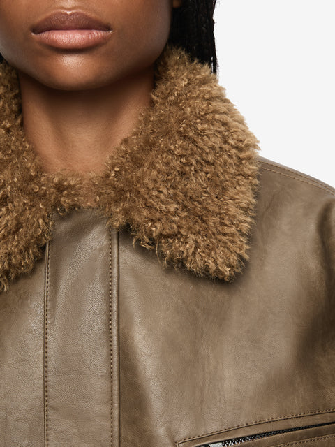 DAWSON BOMBER - OLIVE
