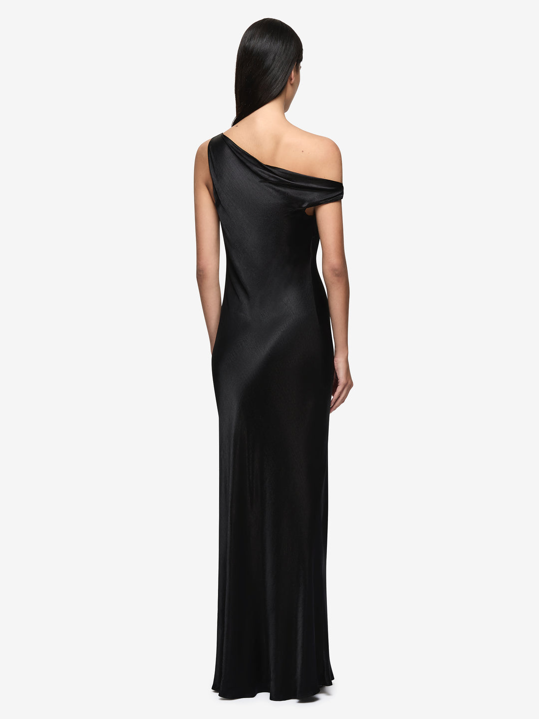 SOL ASYM DRESS - BLACK