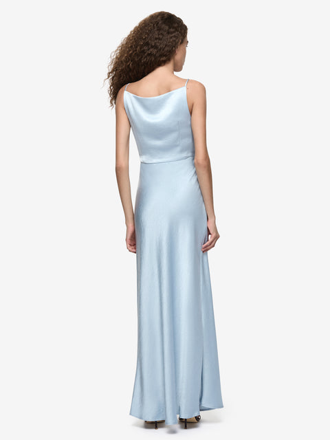 THE DREAMER MAXI DRESS - DUSTY BLUE