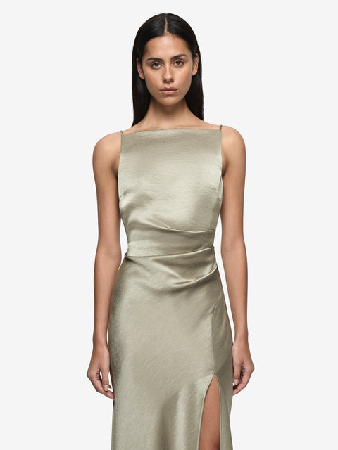 THE DREAMER MAXI DRESS - SAGE