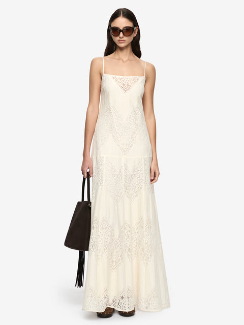 MARIETTA MAXI DRESS - CREAM
