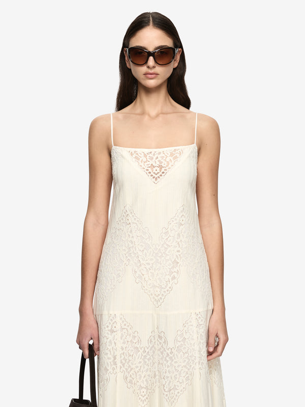 MARIETTA MAXI DRESS - CREAM