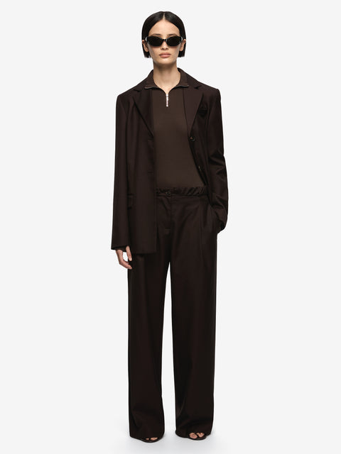 EDDIE PANT - DARK CHOCOLATE