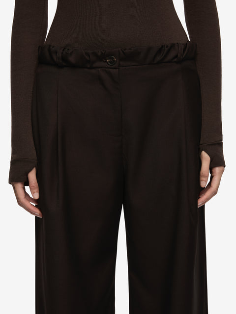 EDDIE PANT - DARK CHOCOLATE