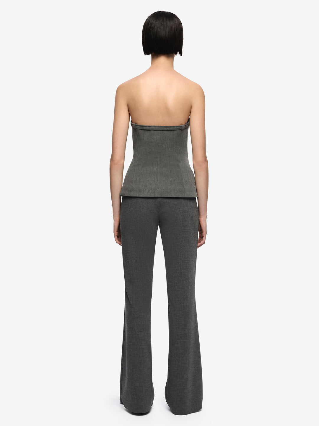 ESTELLE SLIM PANT - CHARCOAL