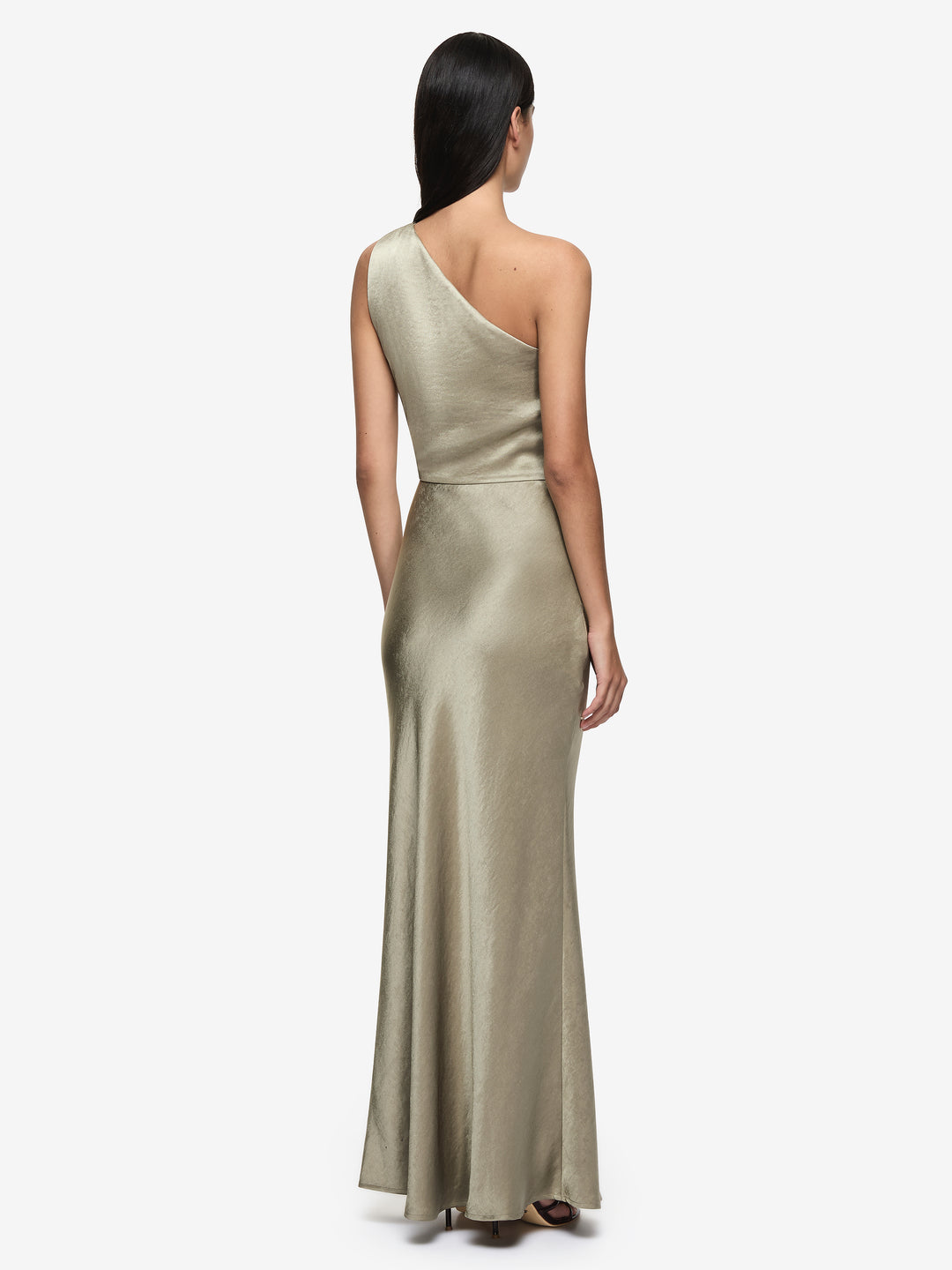 THE DREAMER ASYM DRESS - SAGE