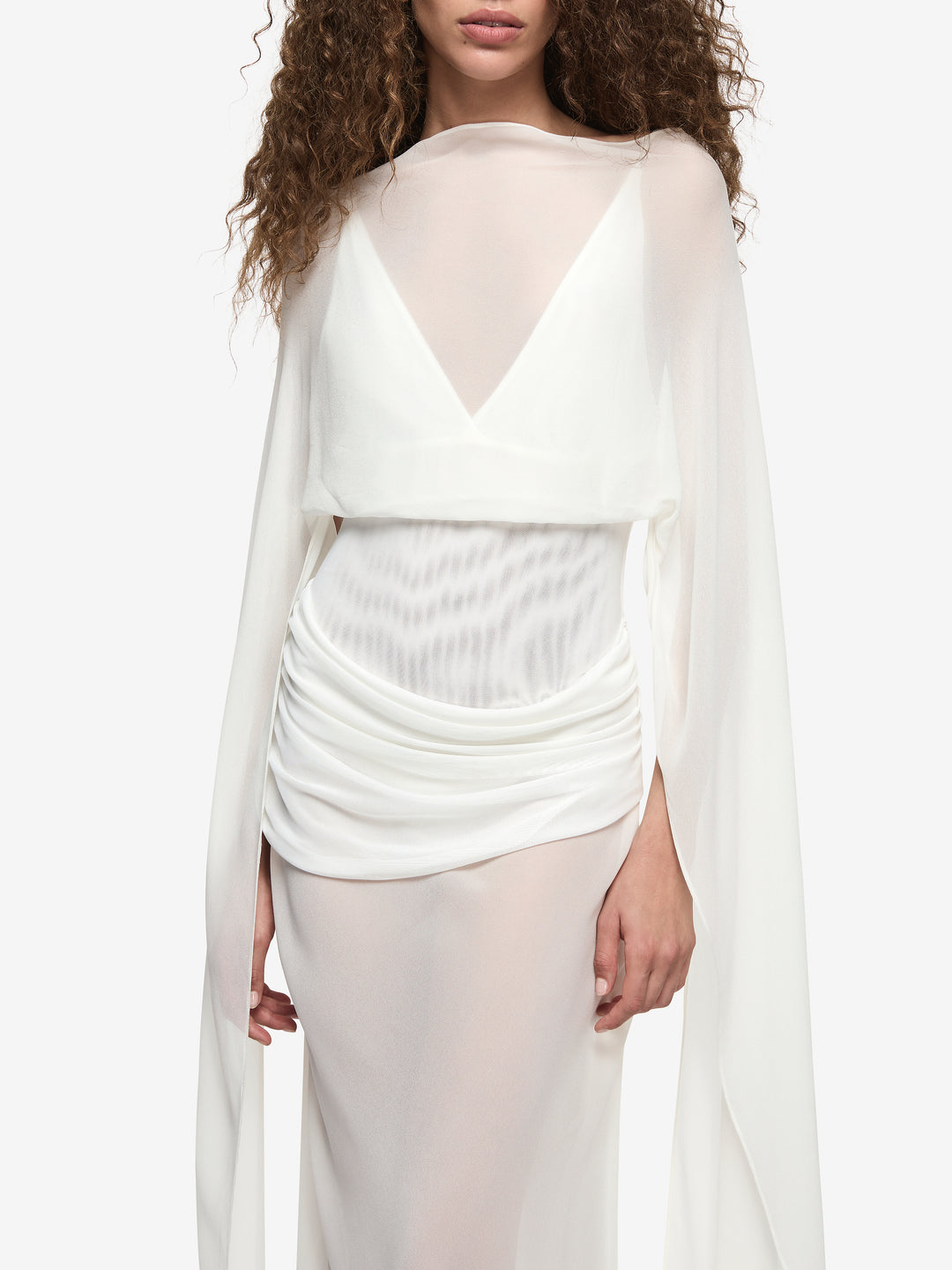 COMO MAXI DRESS - IVORY