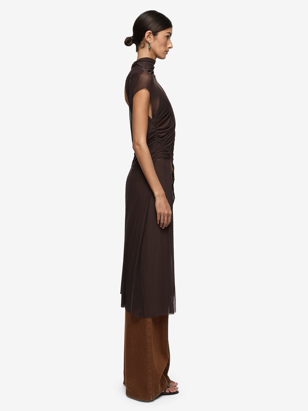 ANISTA DENIM PANT - COGNAC