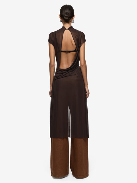ANISTA DENIM PANT - COGNAC