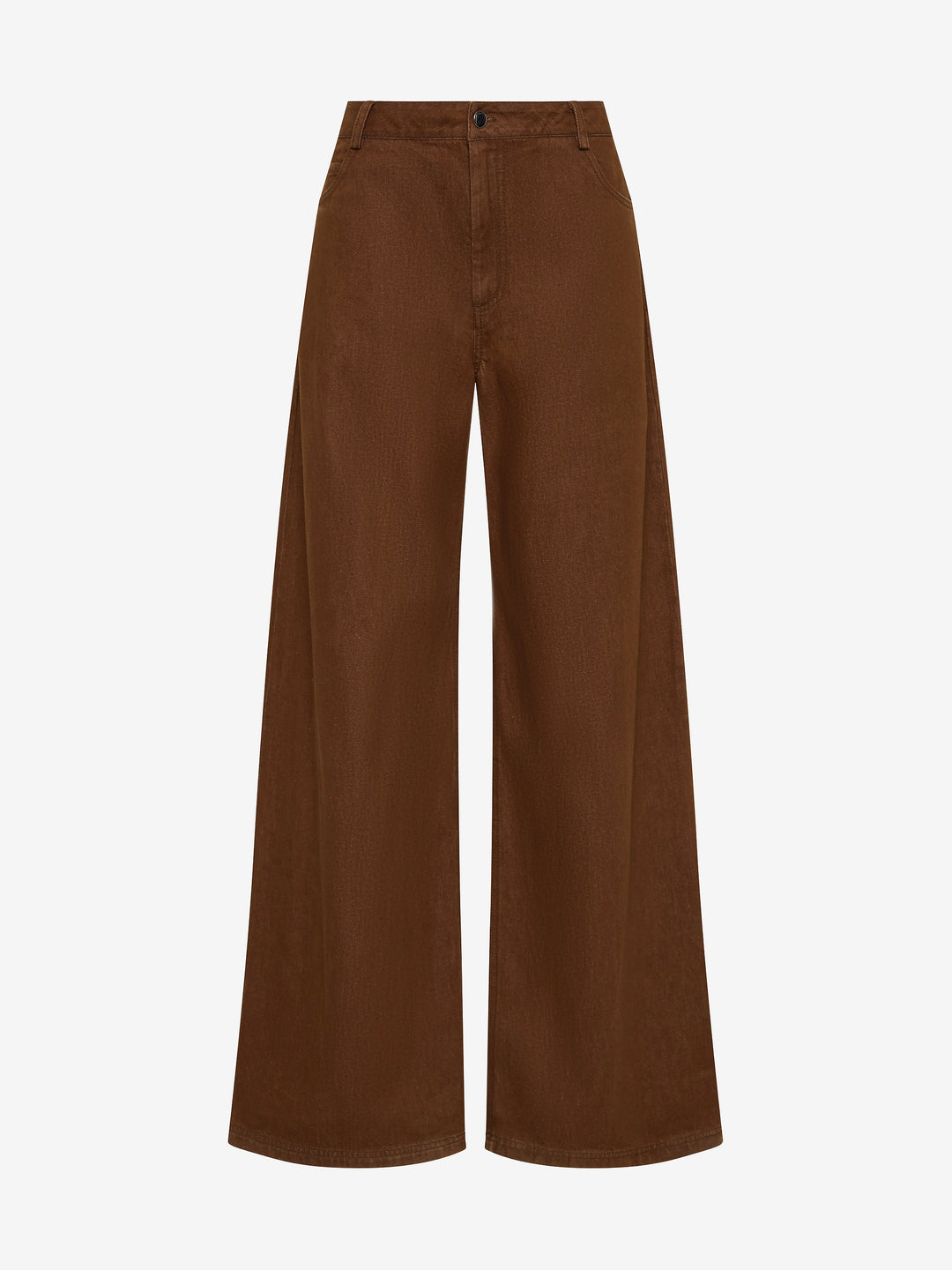 ANISTA DENIM PANT - COGNAC
