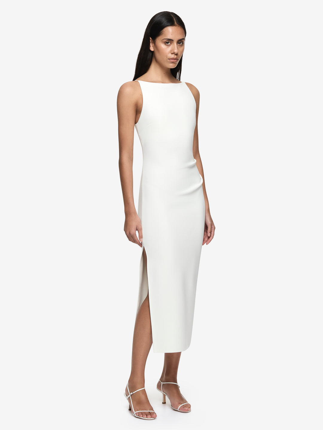 BE MINE TUCK DRESS - IVORY