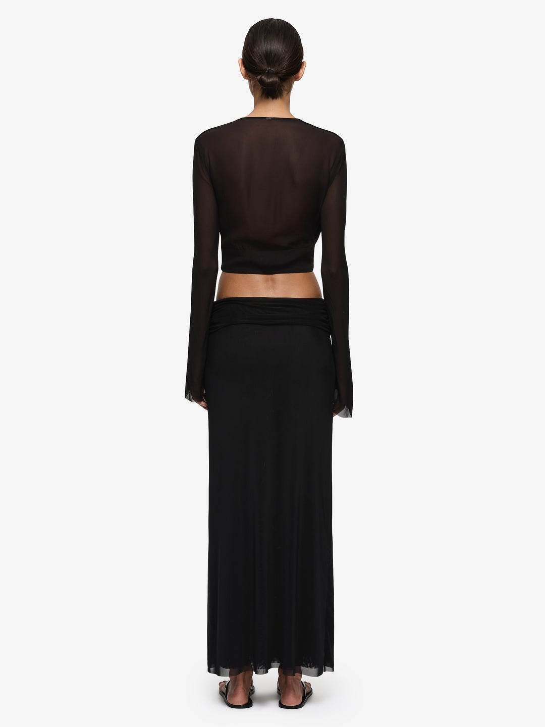 EVA MAXI SKIRT - BLACK