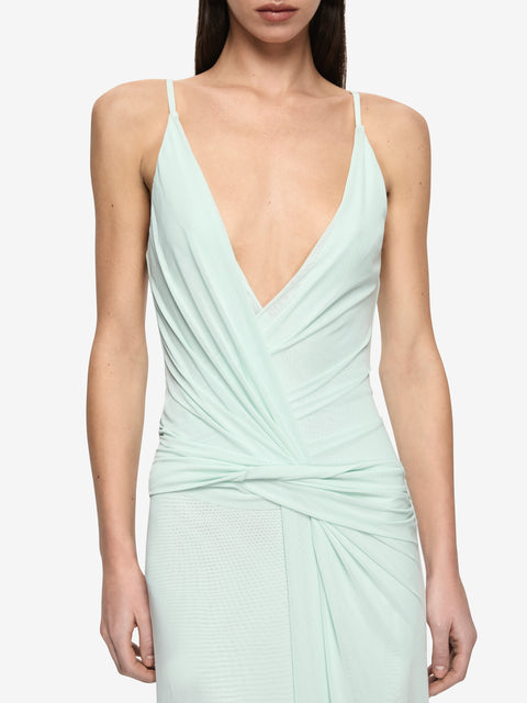 VELA MAXI DRESS - SPEARMINT
