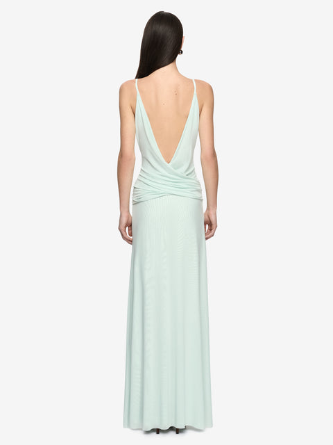 VELA MAXI DRESS - SPEARMINT