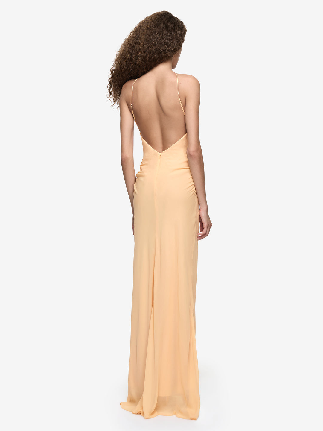 CELIA KEYHOLE MAXI DRESS - SHERBET