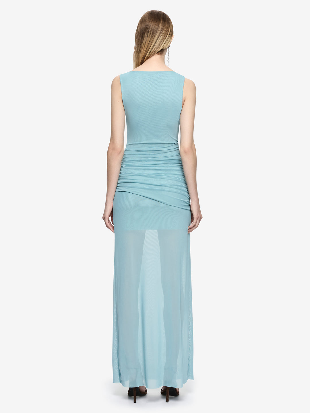 ANYA MAXI DRESS - BERMUDA BLUE
