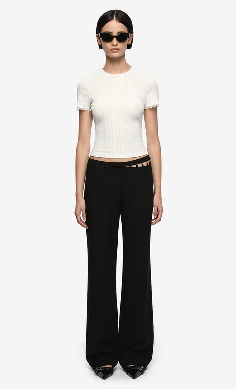 LACIE BABY TEE - IVORY