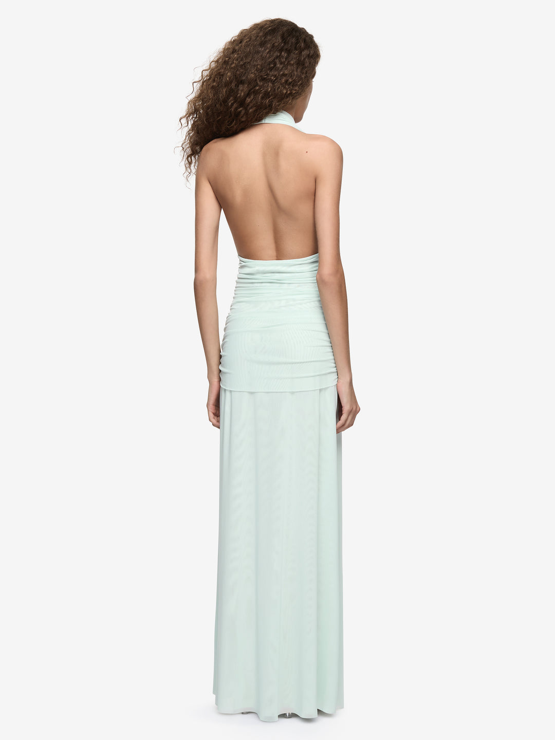 WREN DRAPE MAXI DRESS - SPEARMINT