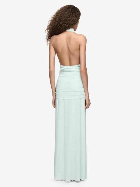 WREN DRAPE MAXI DRESS - SPEARMINT