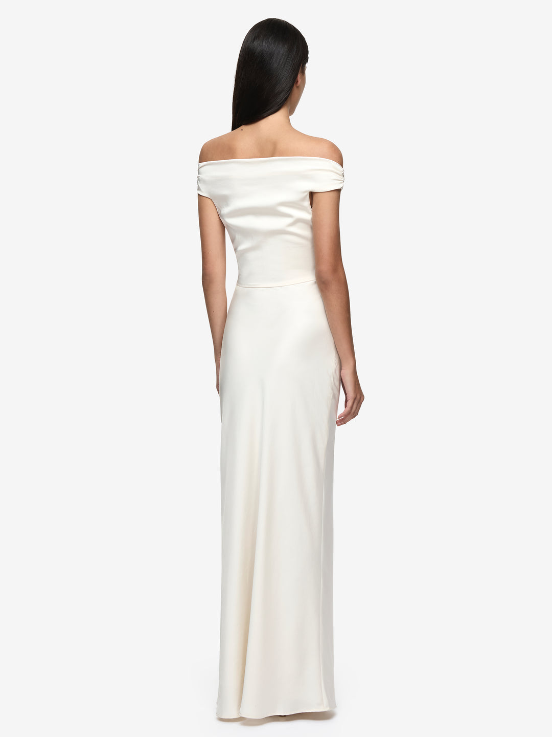 ETERNITY OFF SHOULDER MAXI - CREAM