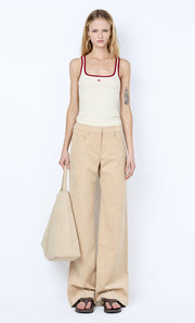 ELSIE TOTE BAG - NOUGAT