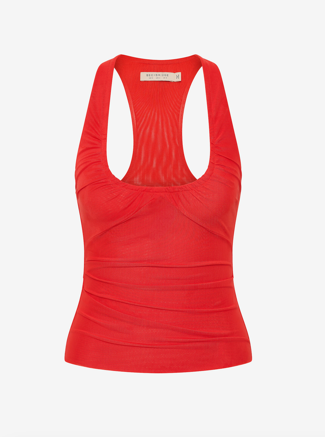 ALYNA RACER TOP - FLAME