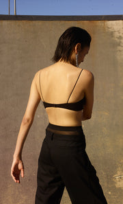 MASON SLOUCHED PANT - BLACK