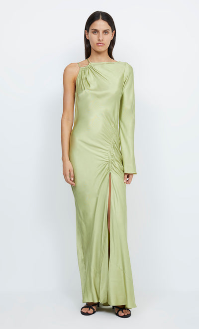 KAI ASYM MAXI DRESS - PEAR