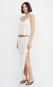 AMIRA KNIT CAMI - IVORY