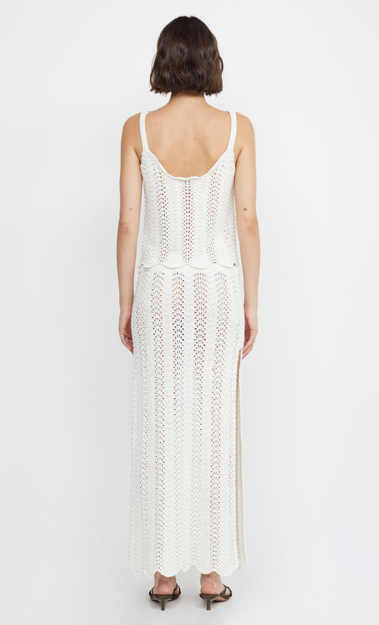 AMIRA KNIT CAMI - IVORY