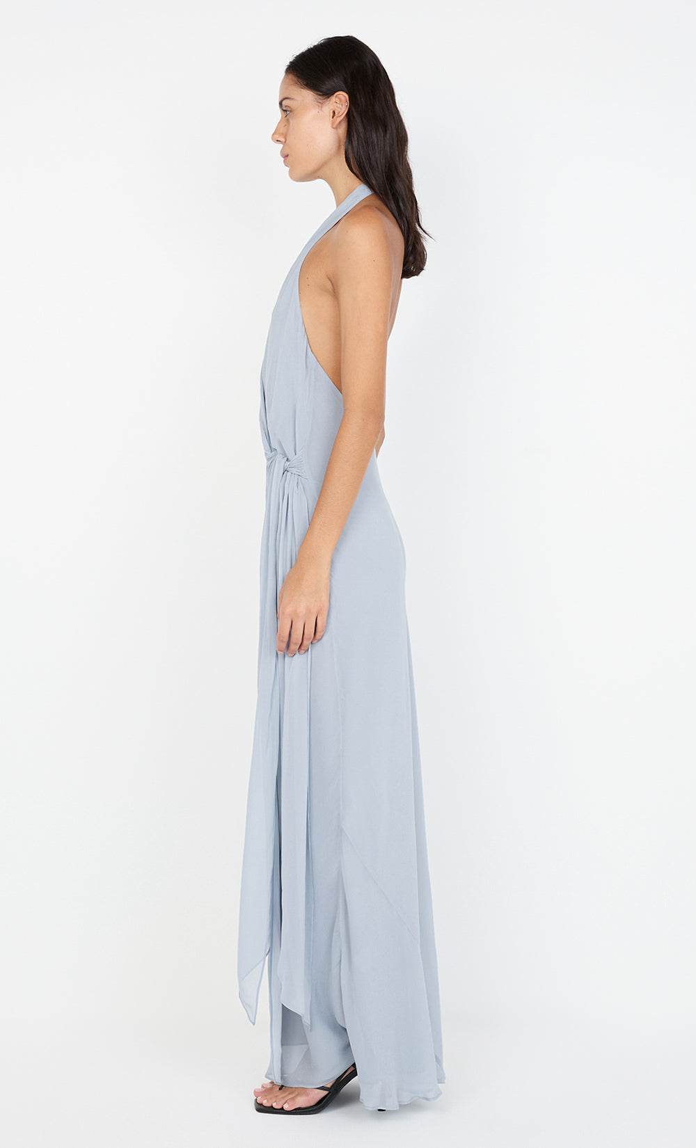 SONEVA WRAP DRESS - CLOUD BLUE